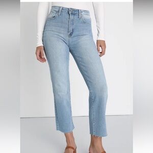 NWT Lulus Straight Leg Denim Pant